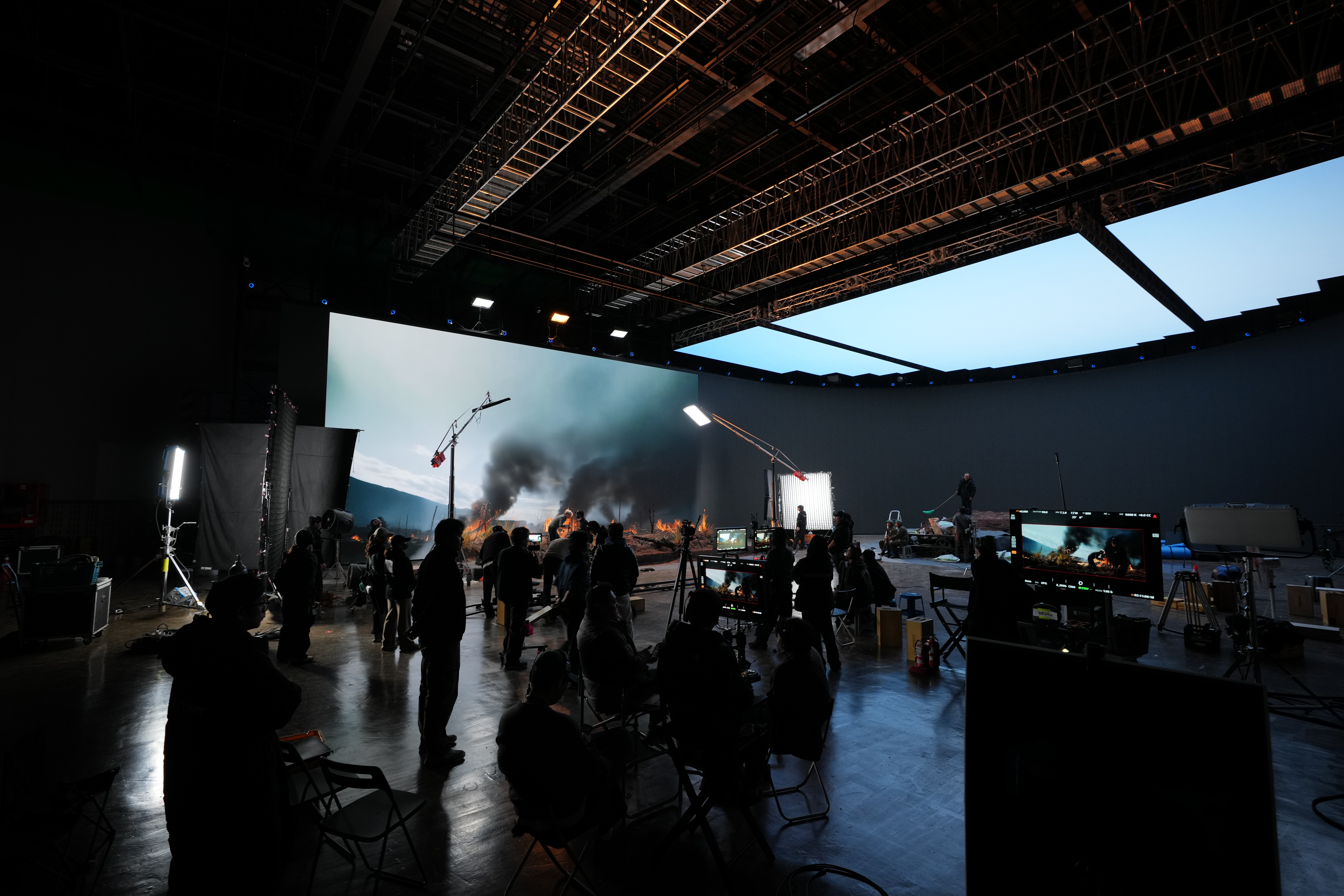 Studio V stage environment overview