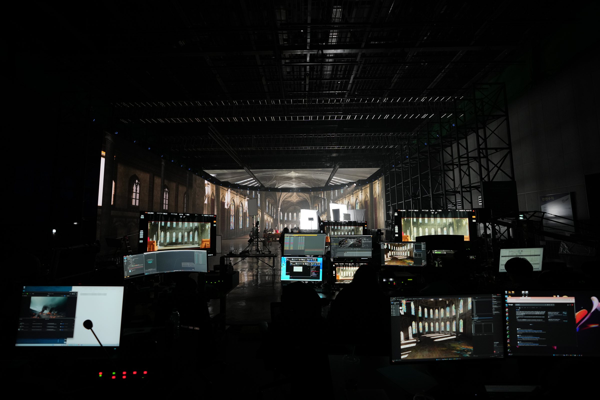 Studio V production environment detail